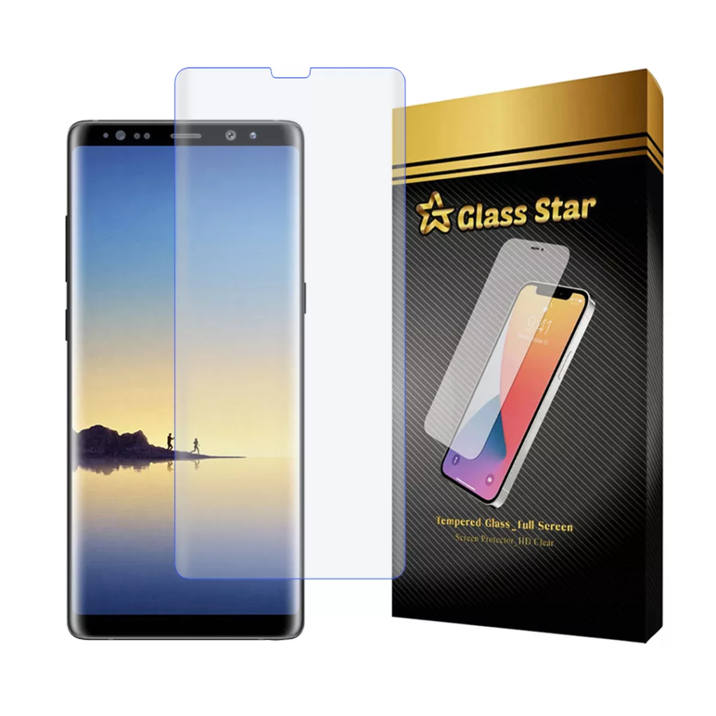محافظ صفحه نمایش یووی گلس استار مدل  UVLIGHTS مناسب برای گوشی موبایل سامسونگ Galaxy Note 9