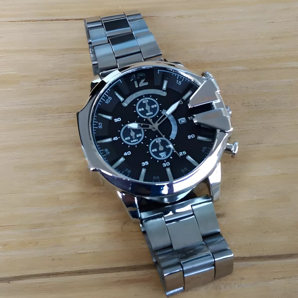 ساعت مچی عقربه‌ای مردانه مدل شاخدار تک موتوره کد DZ1