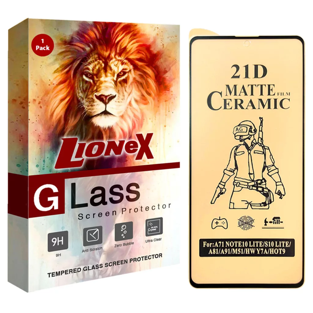 محافظ صفحه نمایش سرامیکی مات لایونکس مدل CMT مناسب برای گوشی موبایل شیائومی 12T