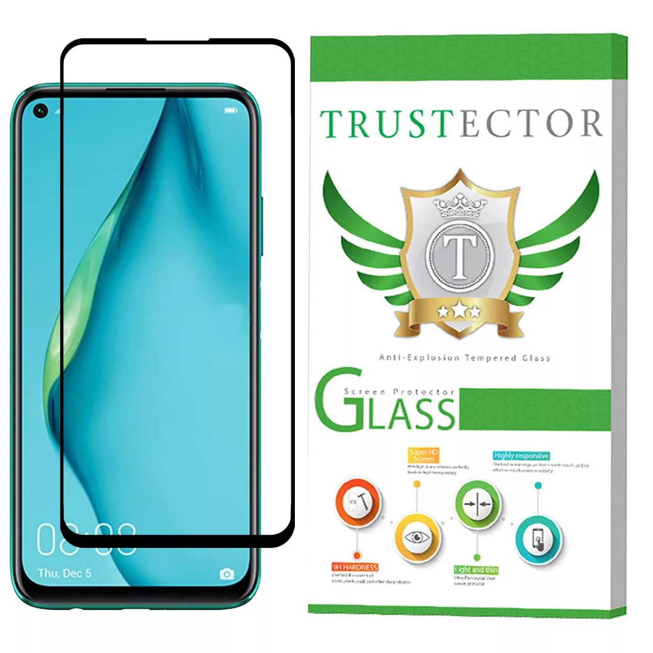 محافظ صفحه نمایش تراستکتور مدل GSS مناسب برای گوشی موبایل هوآوی nova 7i محافظ صفحه نمایش تراستکتور مدل GSS مناسب برای گوشی موبایل هوآوی nova 7i