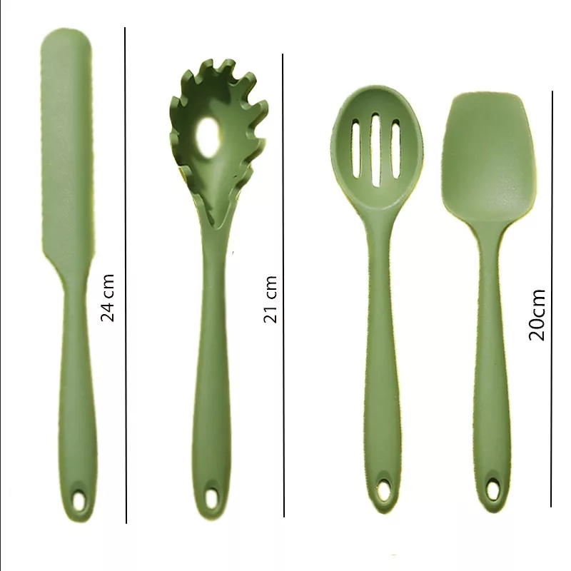 سرویس کفگیر و ملاقه سیلیکونی 6 پارچه آرو مدل TR-6109