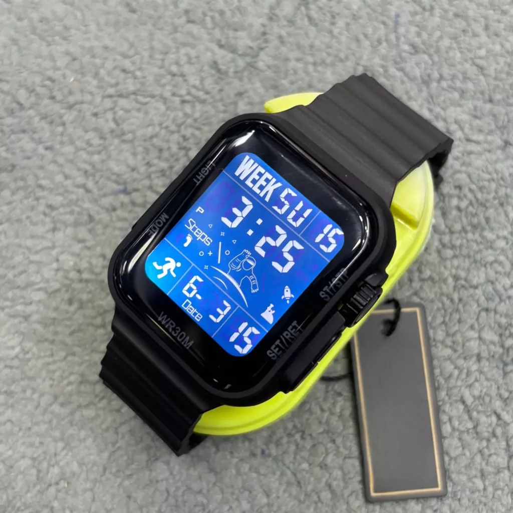 ساعت مچی دیجیتال مدل کوارتز کلاسیک تک زمانه کرنومتردار