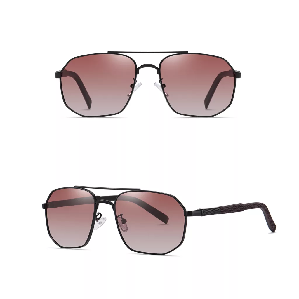 عینک آفتابی چند ضلعی آلبرت وگ مدل 6314C04-P129 Polarized Avantgarde Visionary