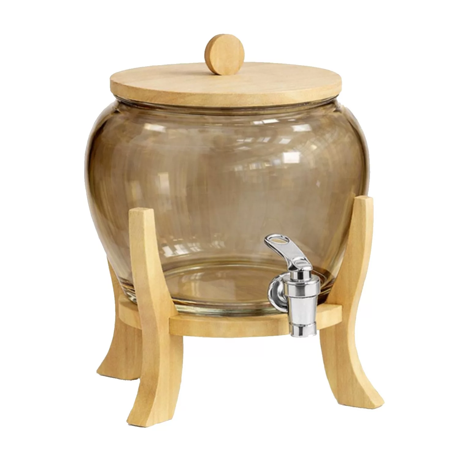 کلمن مدل شیشه‌ای اولگا گنجایش 4 لیتر