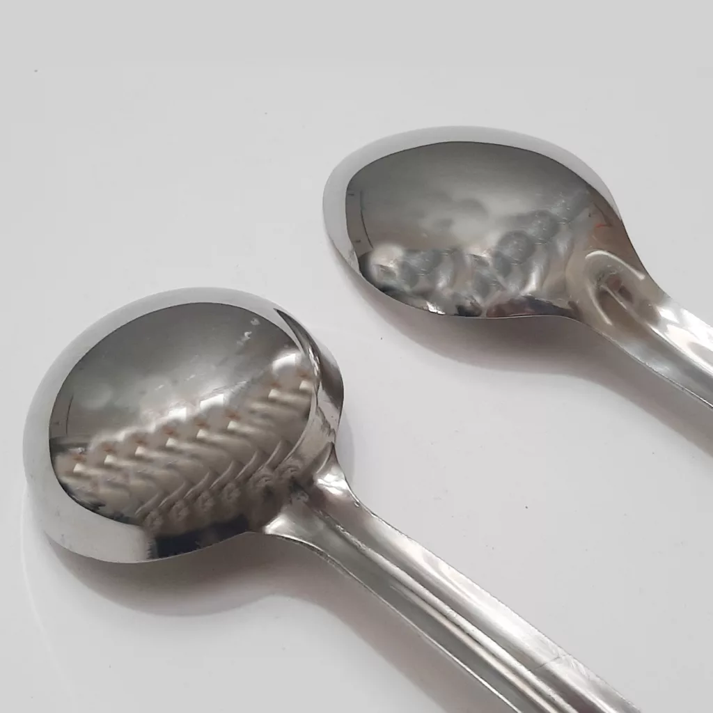 قاشق و ملاقه پارچ کی سی مدل دسته بلند بسته 2 عددی