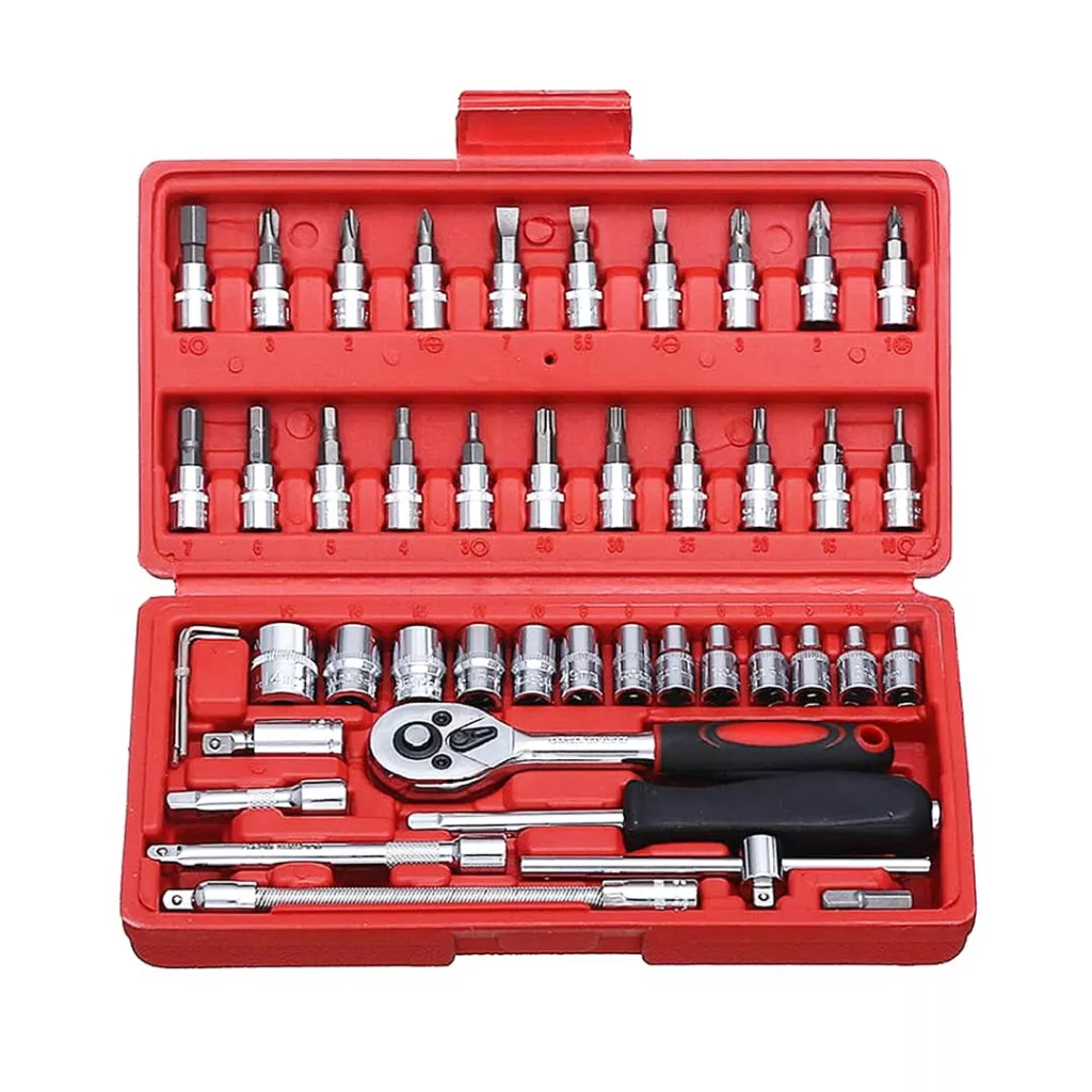 آچار بکس مدل  46peice مجموعه 46 عددی