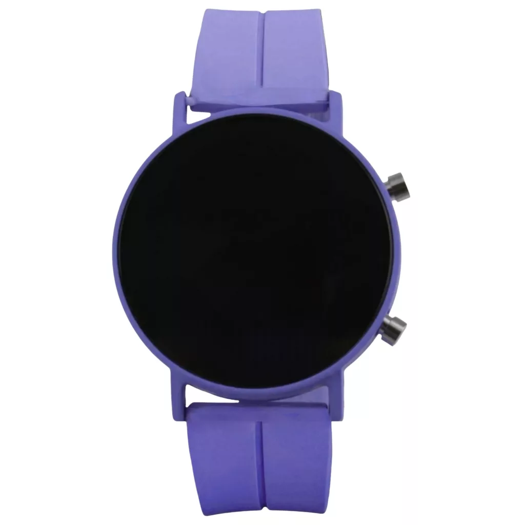 ساعت مچی دیجیتال مدل اسپرت تک زمانه بند پیو قفل مگنتی کد A4