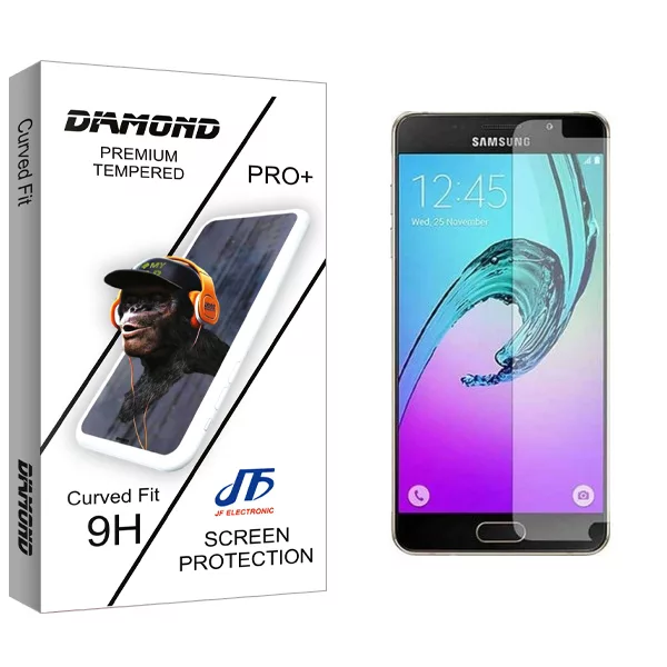 محافظ صفحه نمایش شیشه ای جی اف مدل Diamond glass مناسب برای گوشی موبایل سامسونگ A5 2016