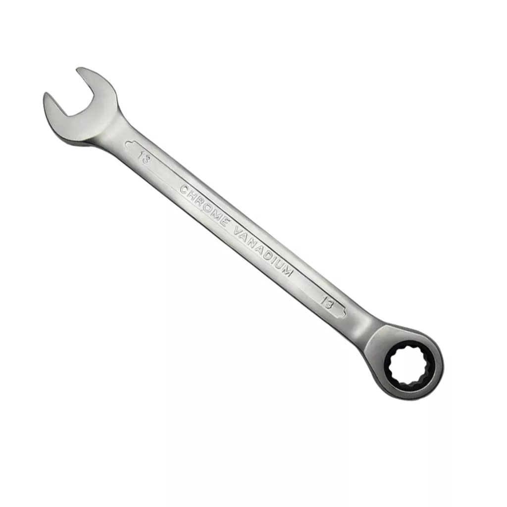 آچار یکسر تخت و یکسر رینگی جغجغه ای آزد مدل KH-13 سایز 13 میلی متر