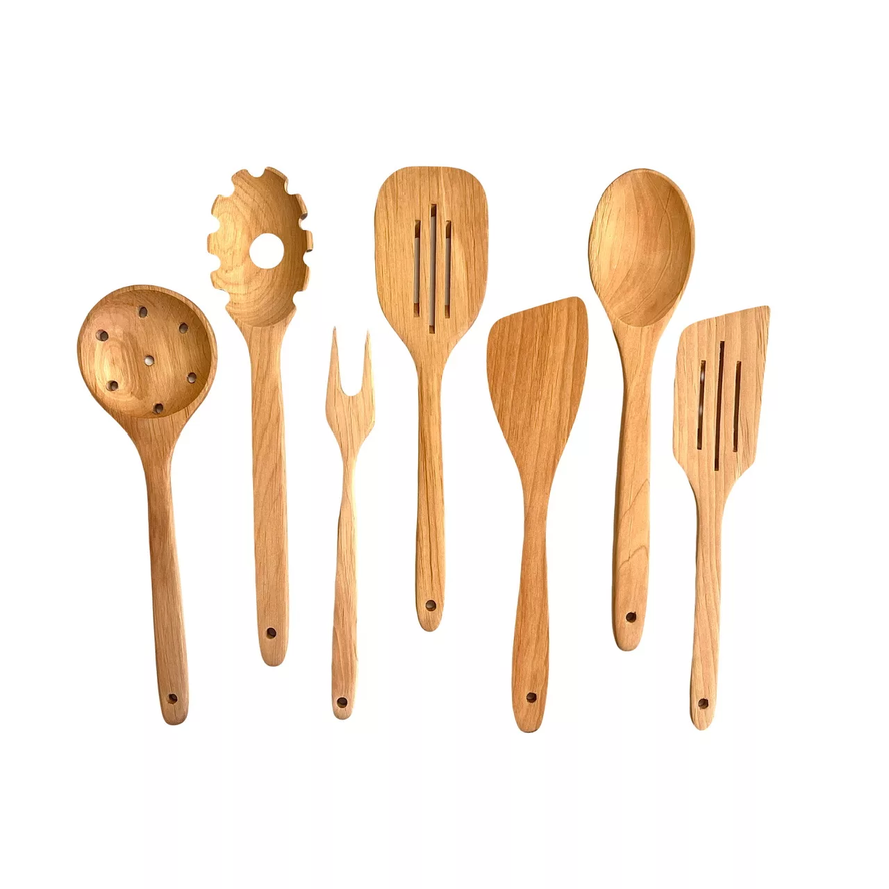 سرویس قاشق و کفگیر ۷ پارچه مدل توسکا