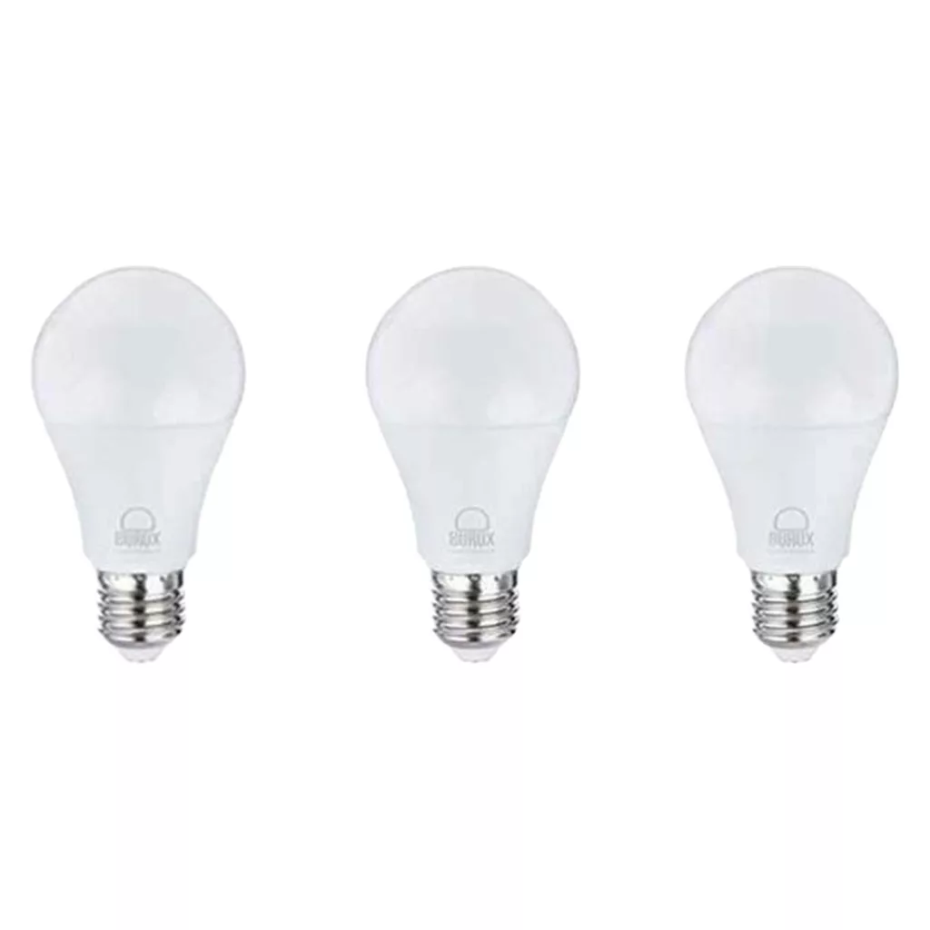 لامپ ال ای دی 10 وات بروکس مدل NA60 پایه E27 بسته 3 عددی