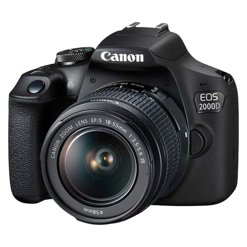 دوربین دیجیتال کانن مدل EOS 2000D به همراه لنز 18-55 میلی متر DC III