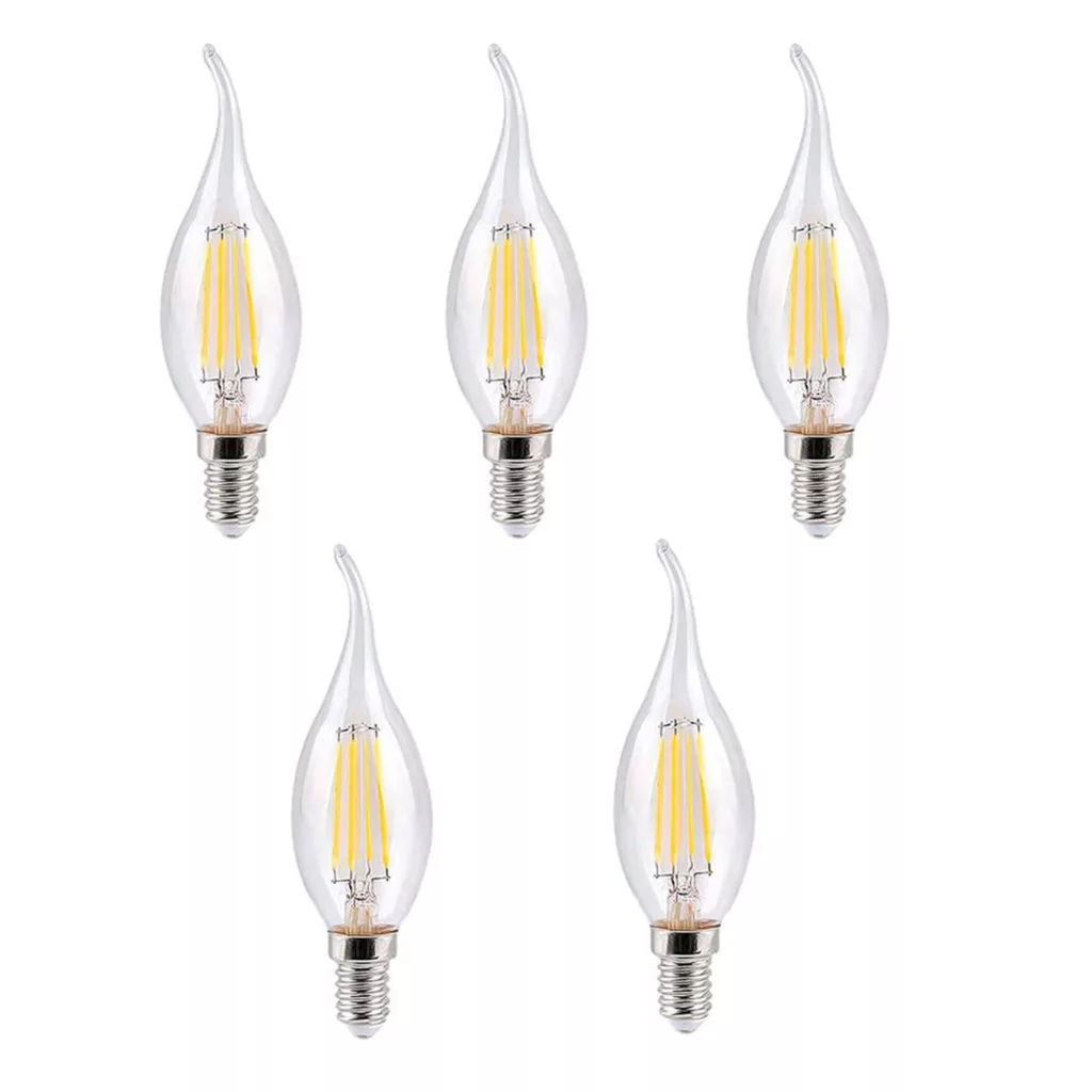 لامپ 6 وات فلامنتی مدل NS-20 بسته 5 عددی