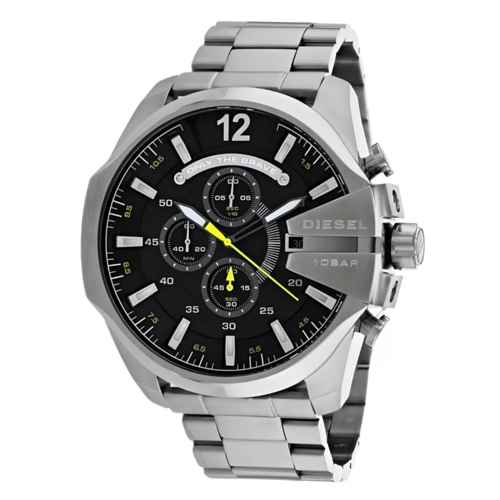 ساعت مچی عقربه‌ای مردانه  مدل مگاچِف سه موتوره کرنوگراف D-Y