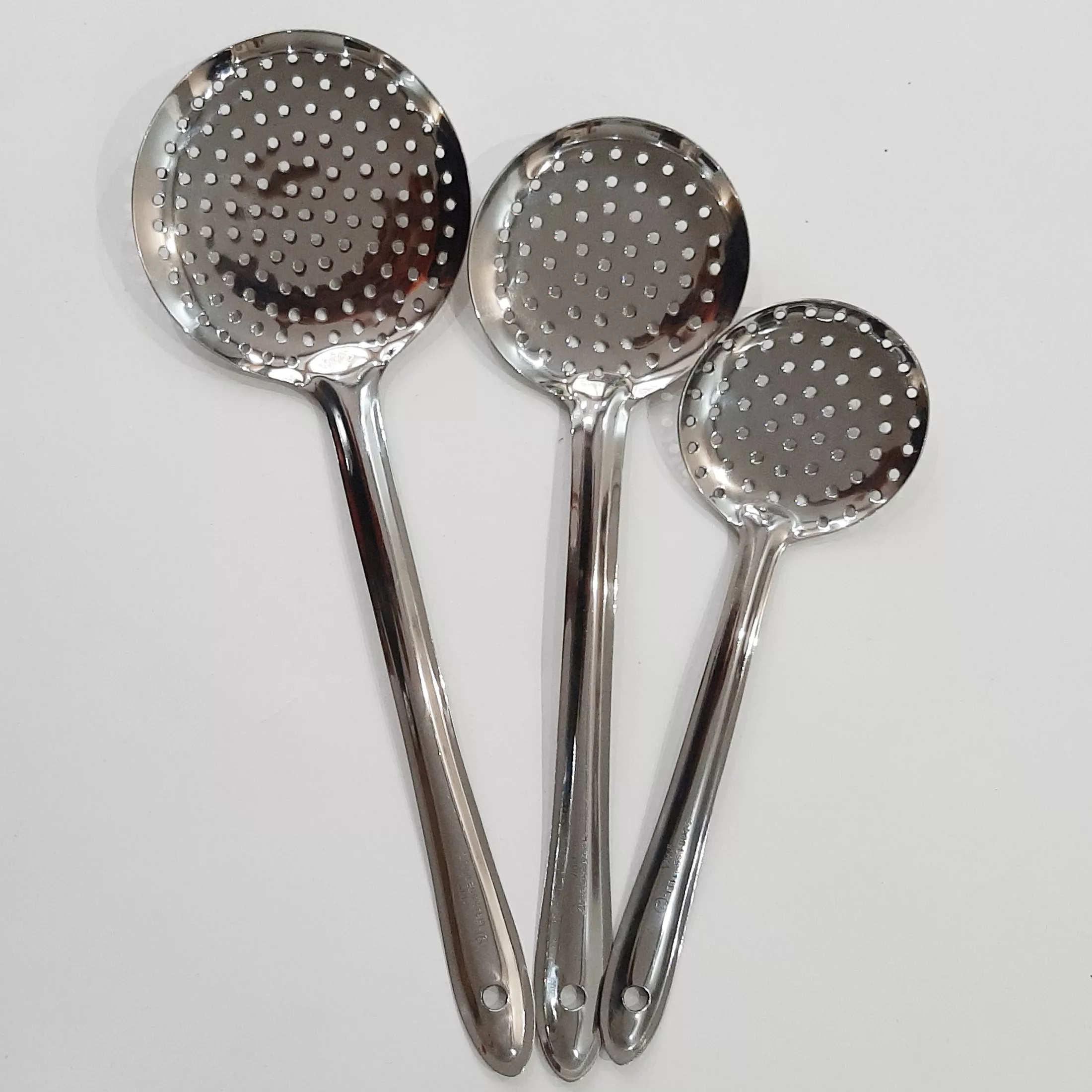 سرویس کفگیر مدل سوراخ دار هندی مجموعه 3 عددی