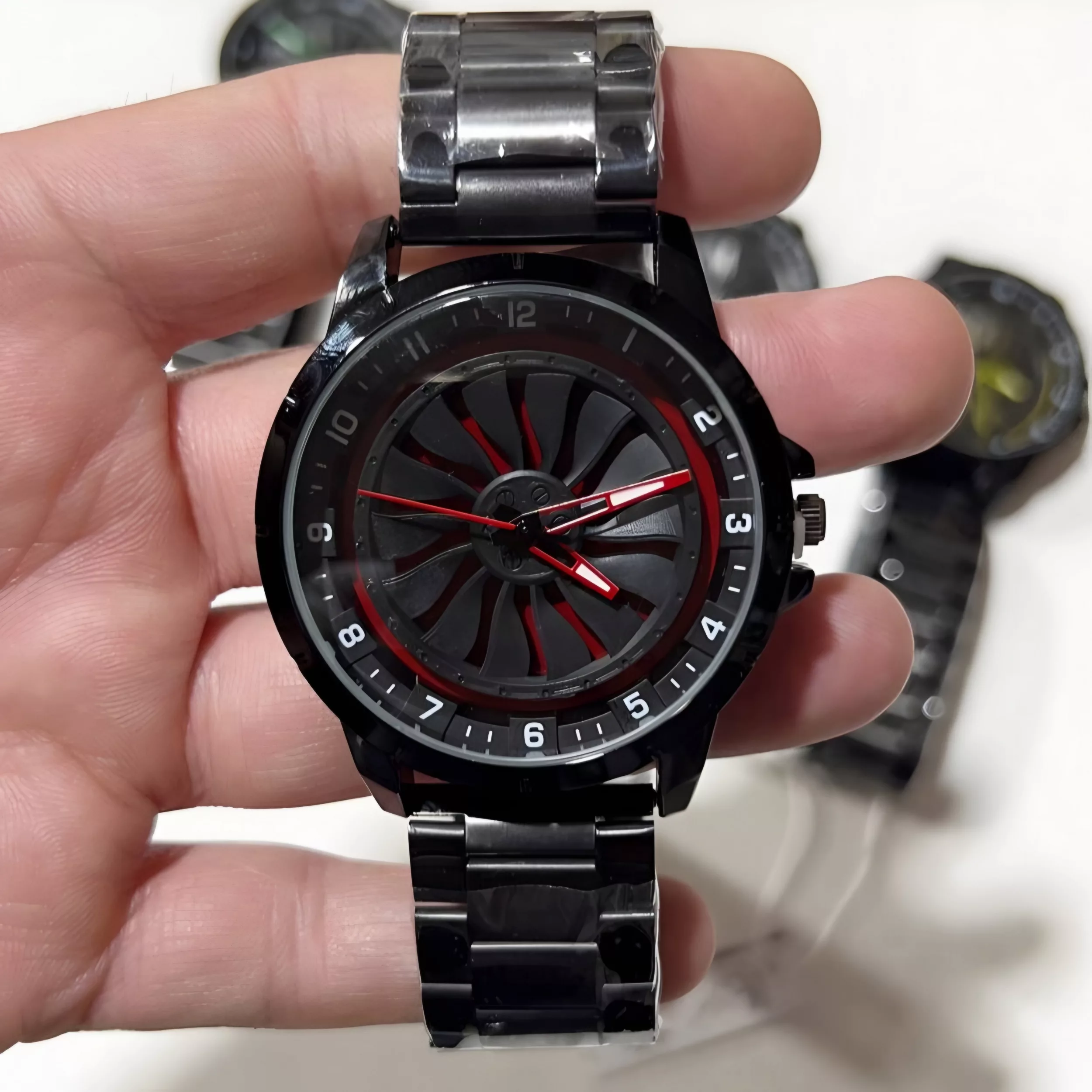 ساعت مچی عقربه‌ای کوارتز مردانه مدل اسپرت لوکس رینگ چرخان کد vi1