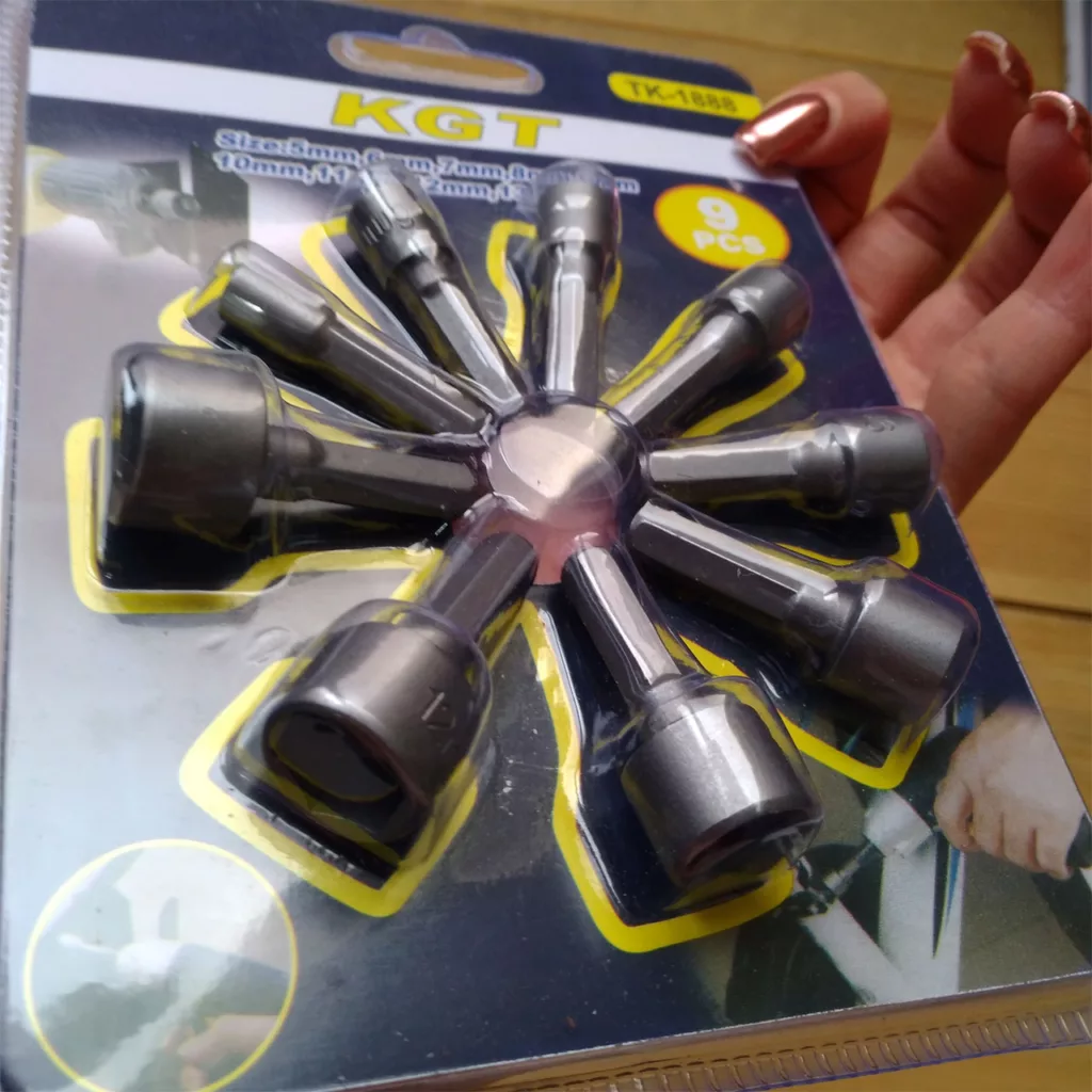 سری بکس مدل کی جی تی مدل TK-1888 مجموعه 9 عددی