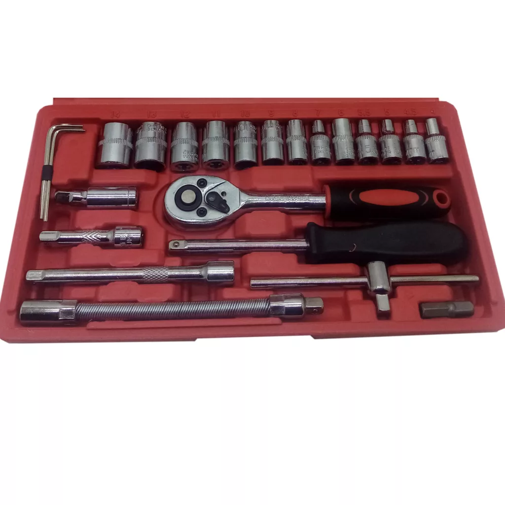 آچار بکس  مدل 1/4 مجموعه 46 عددی