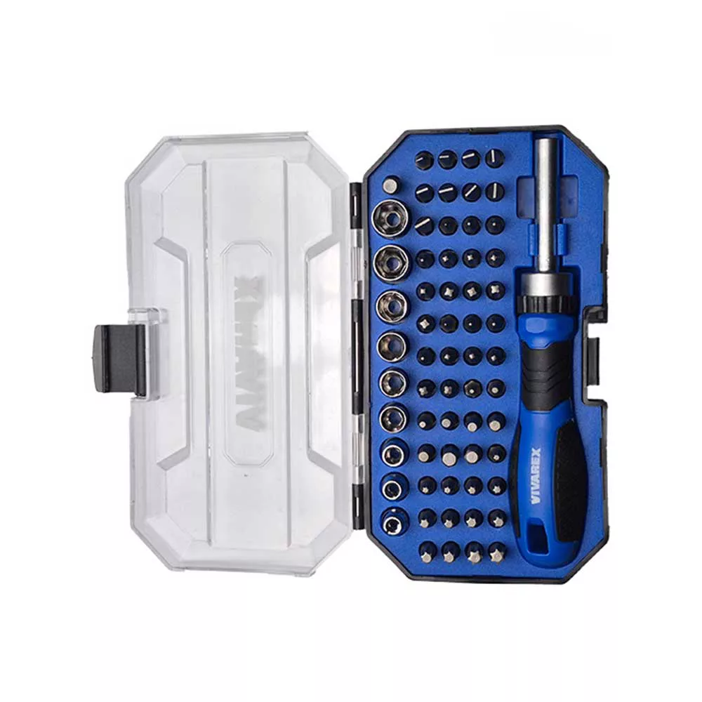 پیچ گوشتی و بیت ساعتی ویوارکس مدل VR3765-SD مجموعه 37 عددی