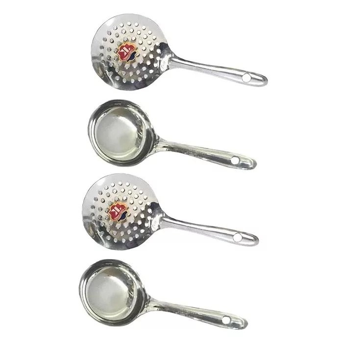 سرویس کفگیر و ملاقه 4 پارچه مدل هندی