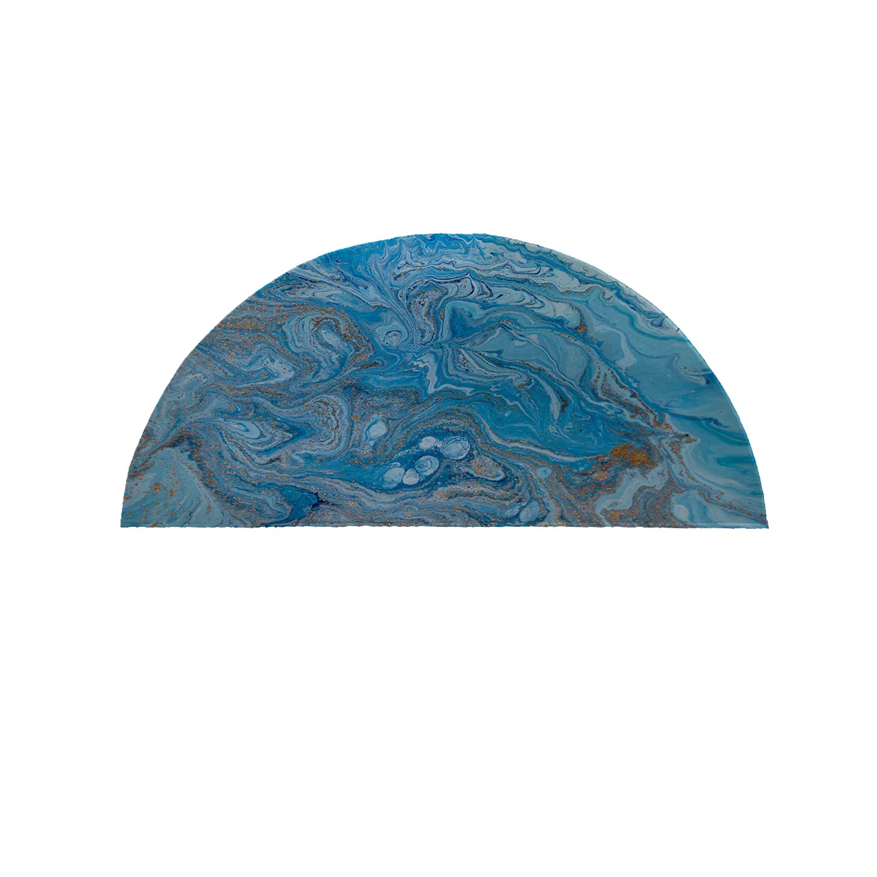 پادری مدل نیم دایره طرح ابروبادی کد 9240 سایز 90×45 سانتی متر