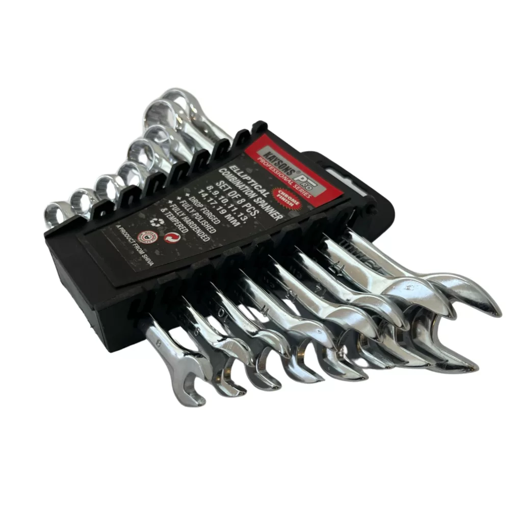 مجموعه 8 عددی آچار یکسر تخت و یکسر رینگی کایسونس مدل Elliptical