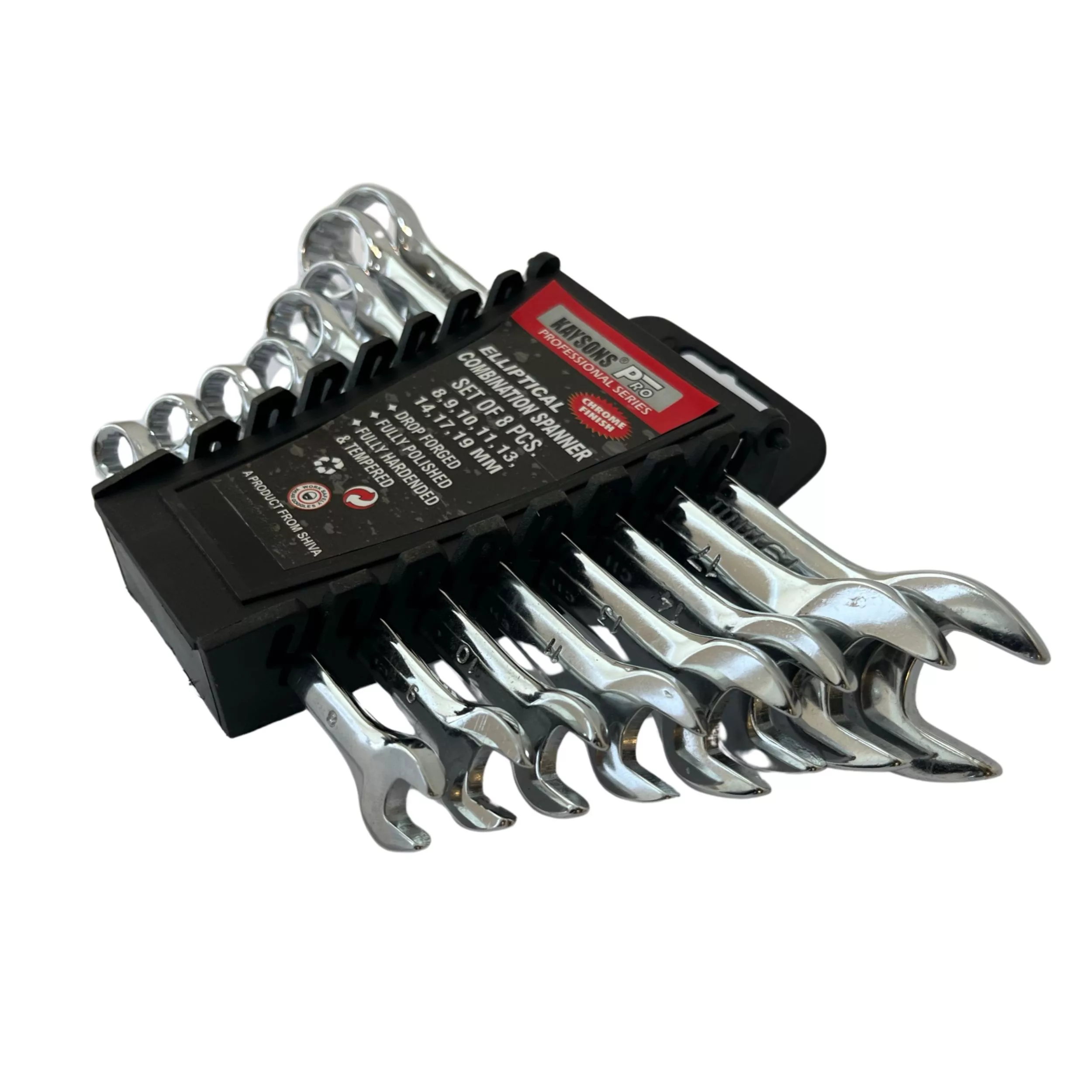 مجموعه 8 عددی آچار یکسر تخت و یکسر رینگی کایسونس مدل Elliptical