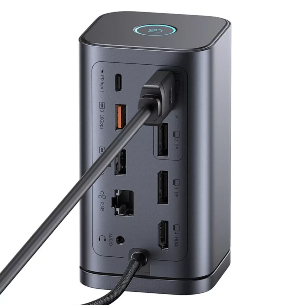 هاب 11 پورت USB-C بیسوس مدل BS-OH137 Spacemate Series