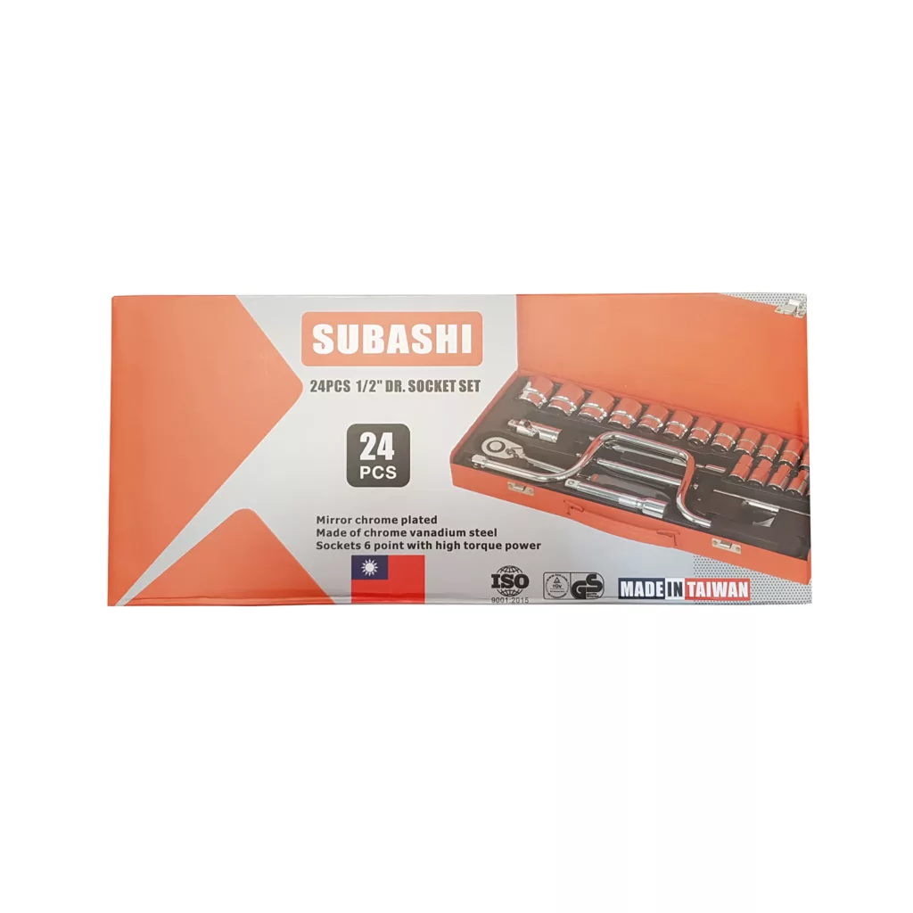 آچار بکس سوباشی مدل TK720257 مجموعه 24 عددی