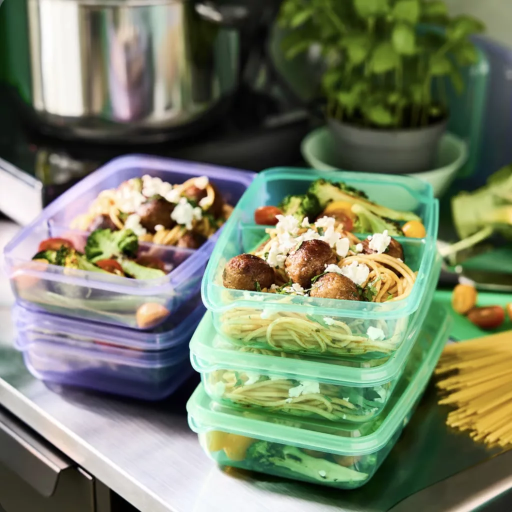 ظرف نگهدارنده ایکیا مدل pruta مجموعه 2 عددی