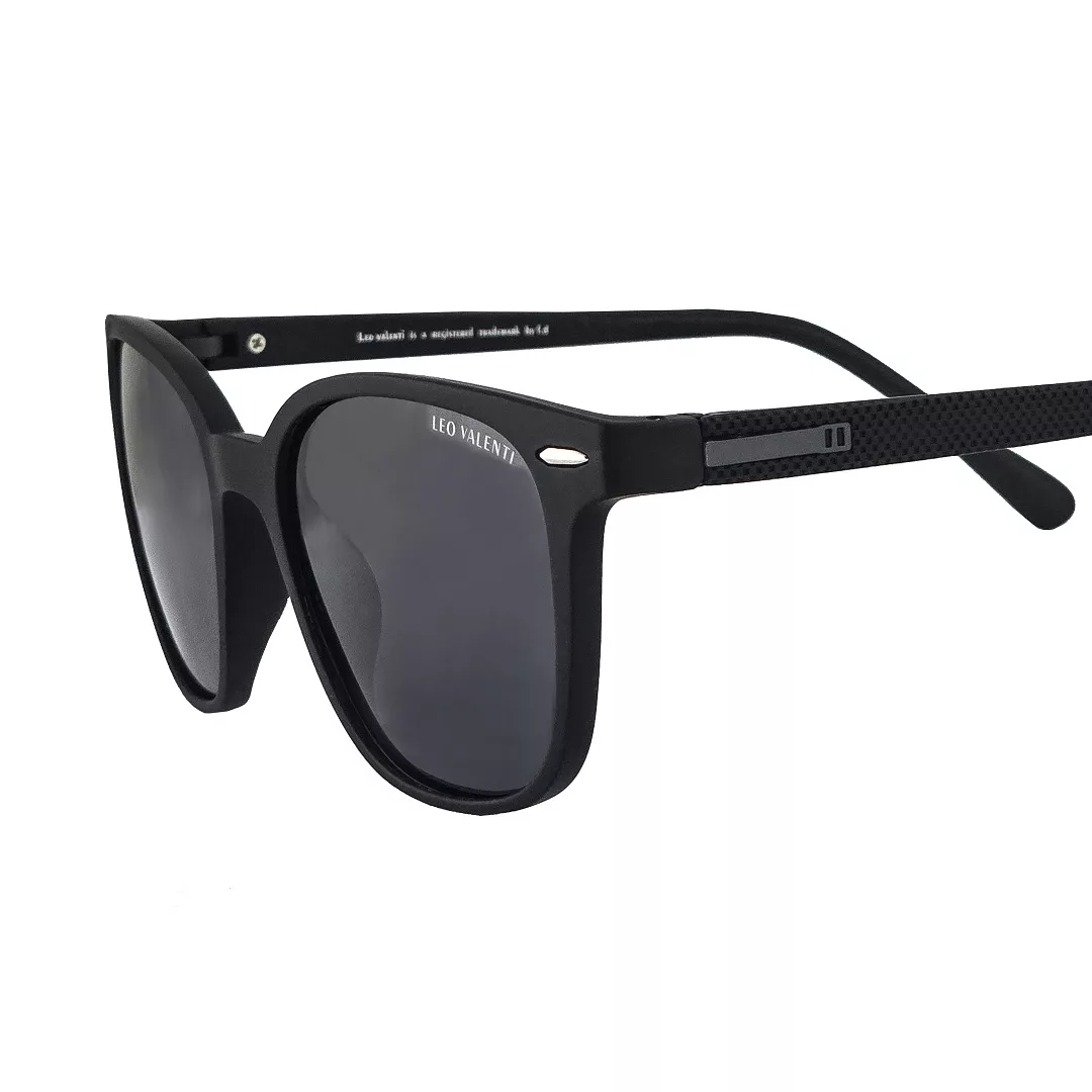 عینک آفتابی مربعی لئو ولنتی مدل 78011 C1