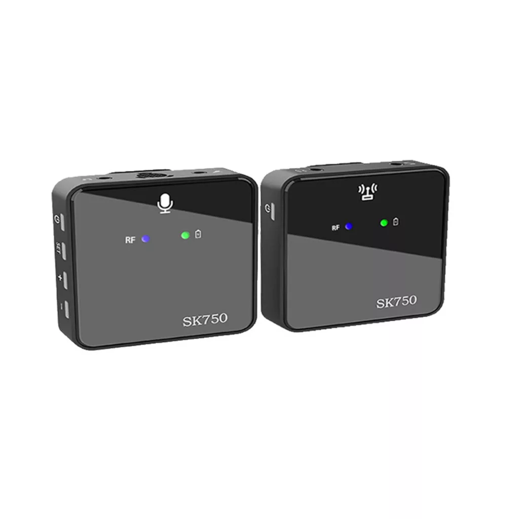 میکروفن بی سیم مدل SK750 new بسته 2 عددی