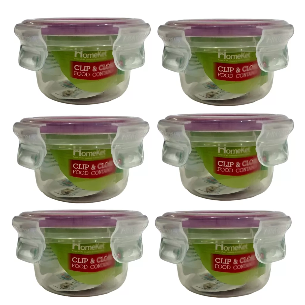 ظرف نگهدارنده هوم کت مدل 200 مجموعه 6 عددی