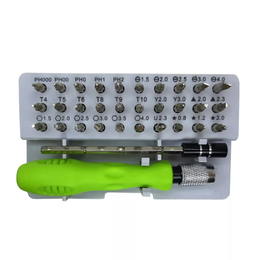 پیچ گوشتی موبایلی مولتی مدل HJ-32 مجموعه 32 عددی