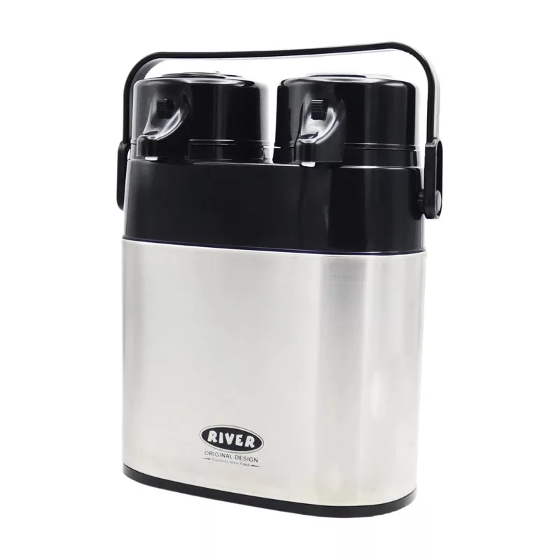 فلاسک ریور مدل دوقلو کد YP-ESTIL-8606 گنجایش 3/2 لیتر