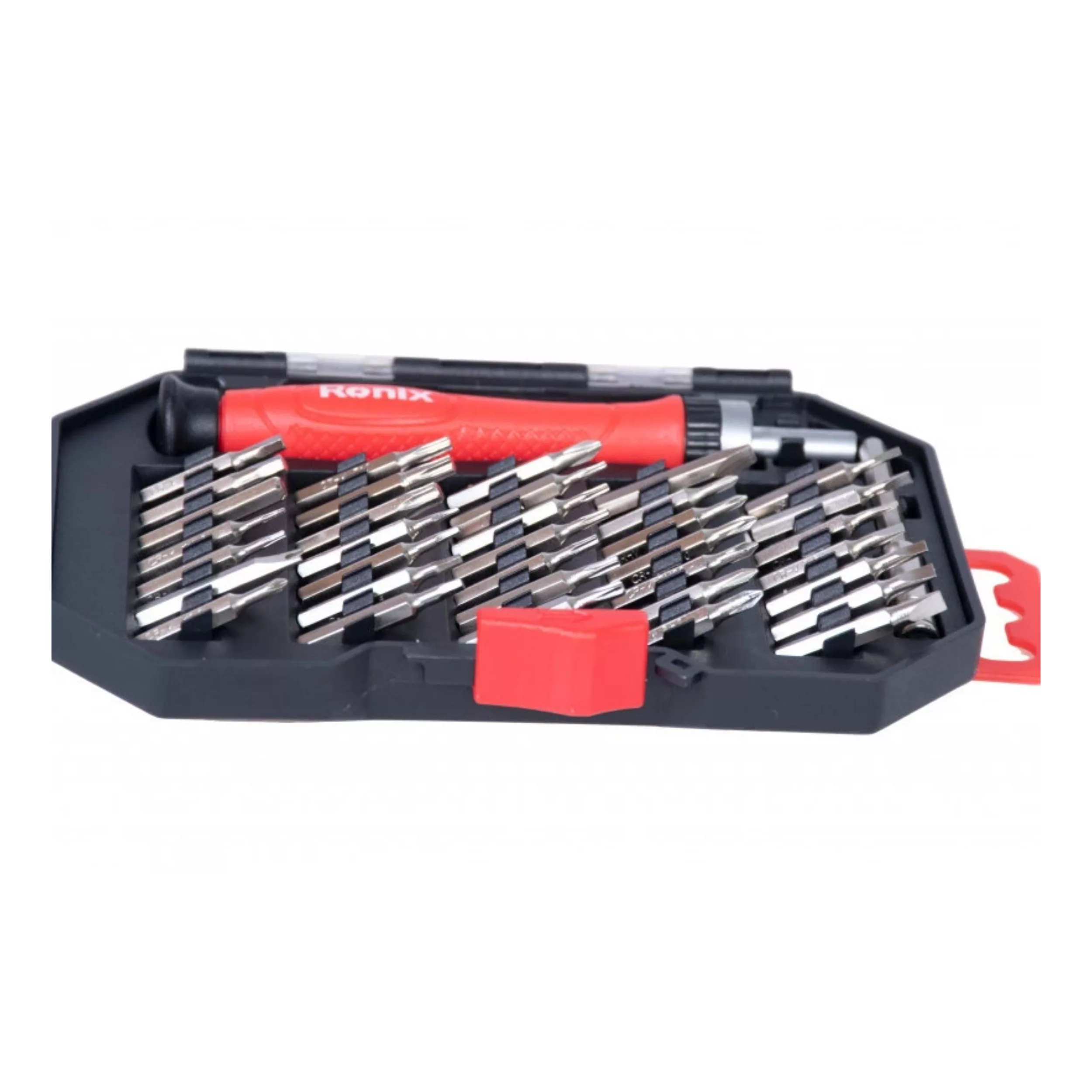 پیچ گوشتی جغجغه ای ساعتی رونیکس مدل RH-2719 بسته 37 عددی