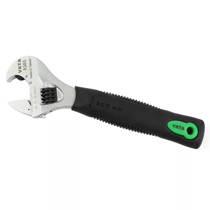 آچار فرانسه جغجغه ای واتا مدل 8385 سایز 8 اینچ