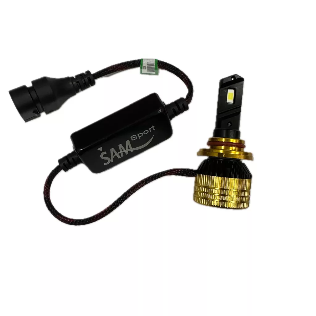 هدلایت خودرو سام مدل SUPER GOLD کد 9005 بسته دو عددی