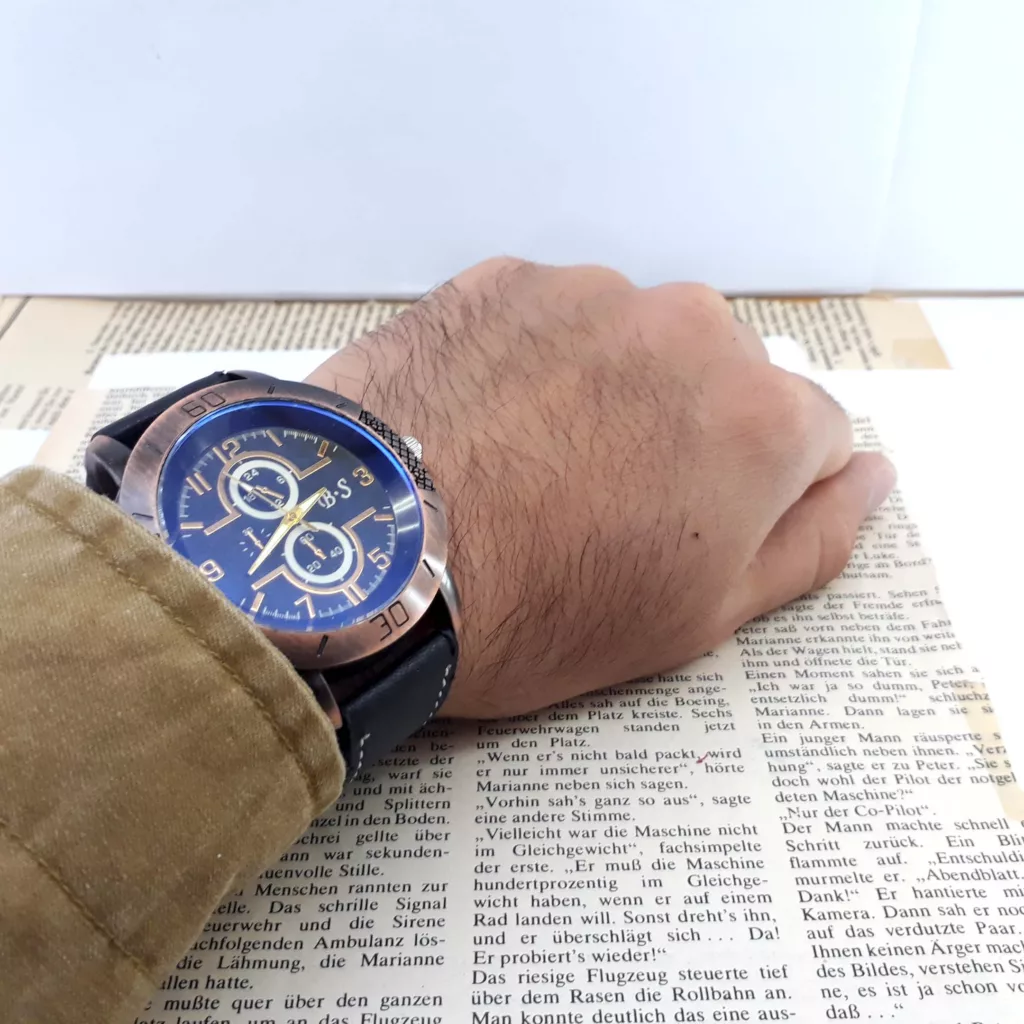 ساعت مچی عقربه‌ای مردانه کد 1400