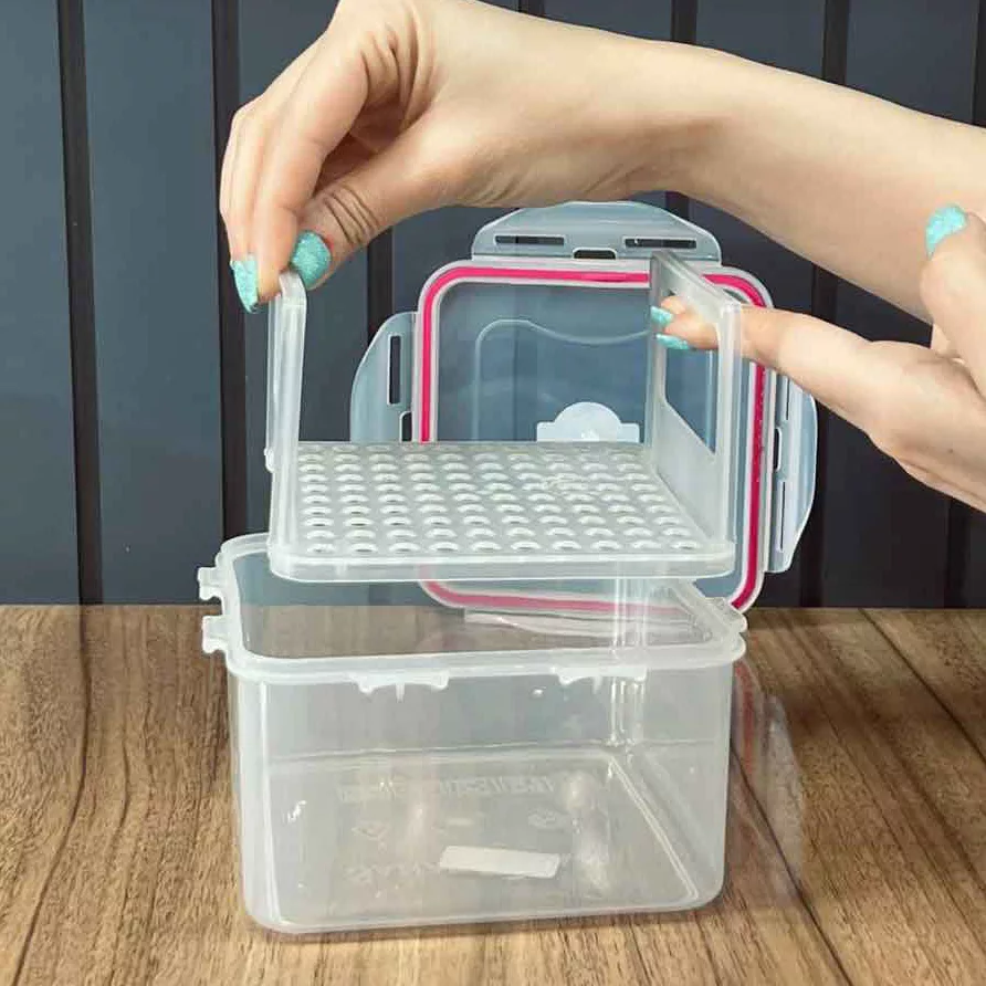 ظرف نگهدارنده لیمون مدل چهارقفل کد DH1302