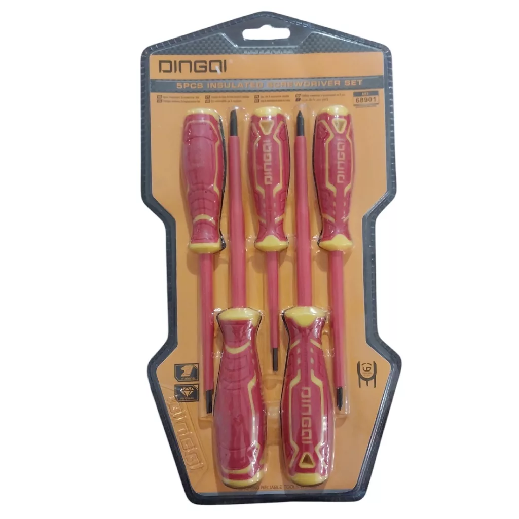 پیچ گوشتی دینگشی مدل 05-68901 مجموعه 5 عددی