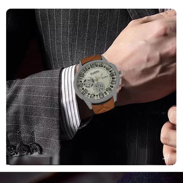 ساعت مچی عقربه‌ای مردانه کوارتز مدل کلاسیک کد 1-n-gh