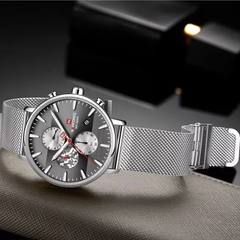 ساعت مچی عقربه‌ای مردانه نیوی فورس مدل nf9169 s