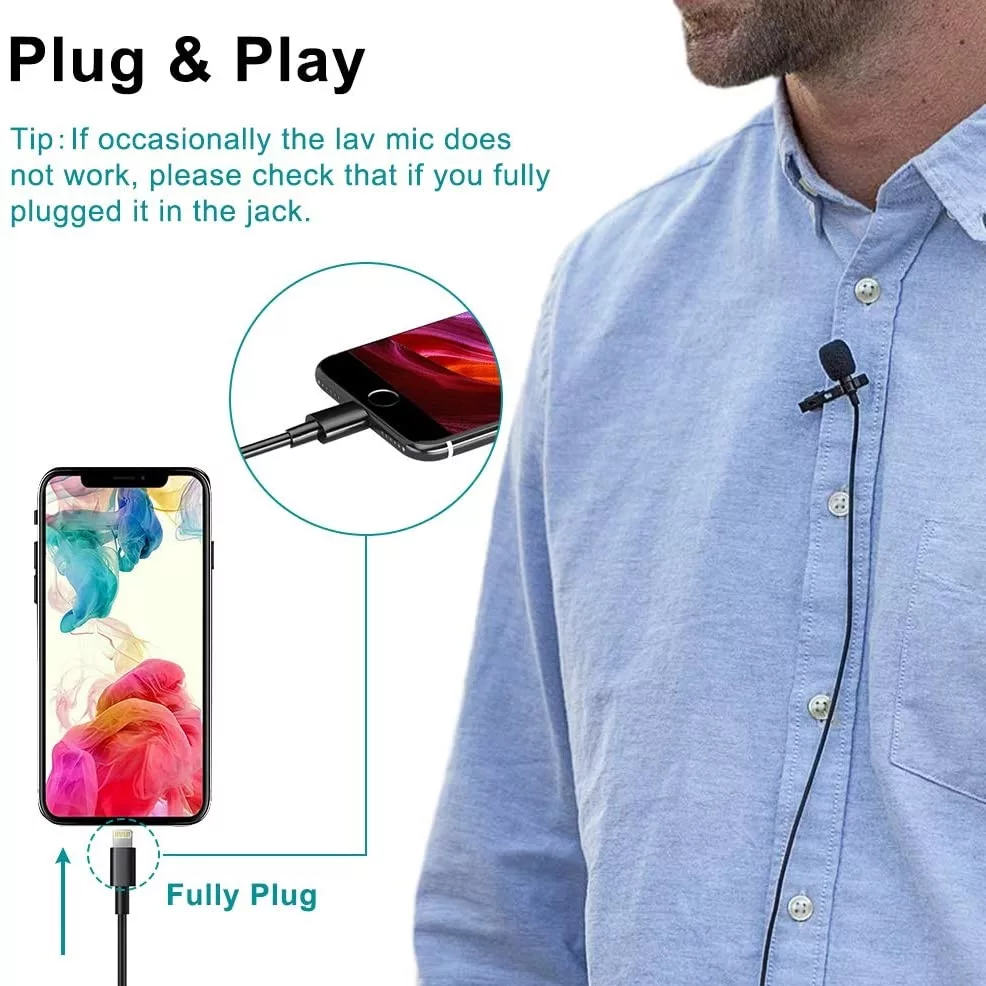 میکروفن یقه ای هیوندای مدل APPLE-Q16