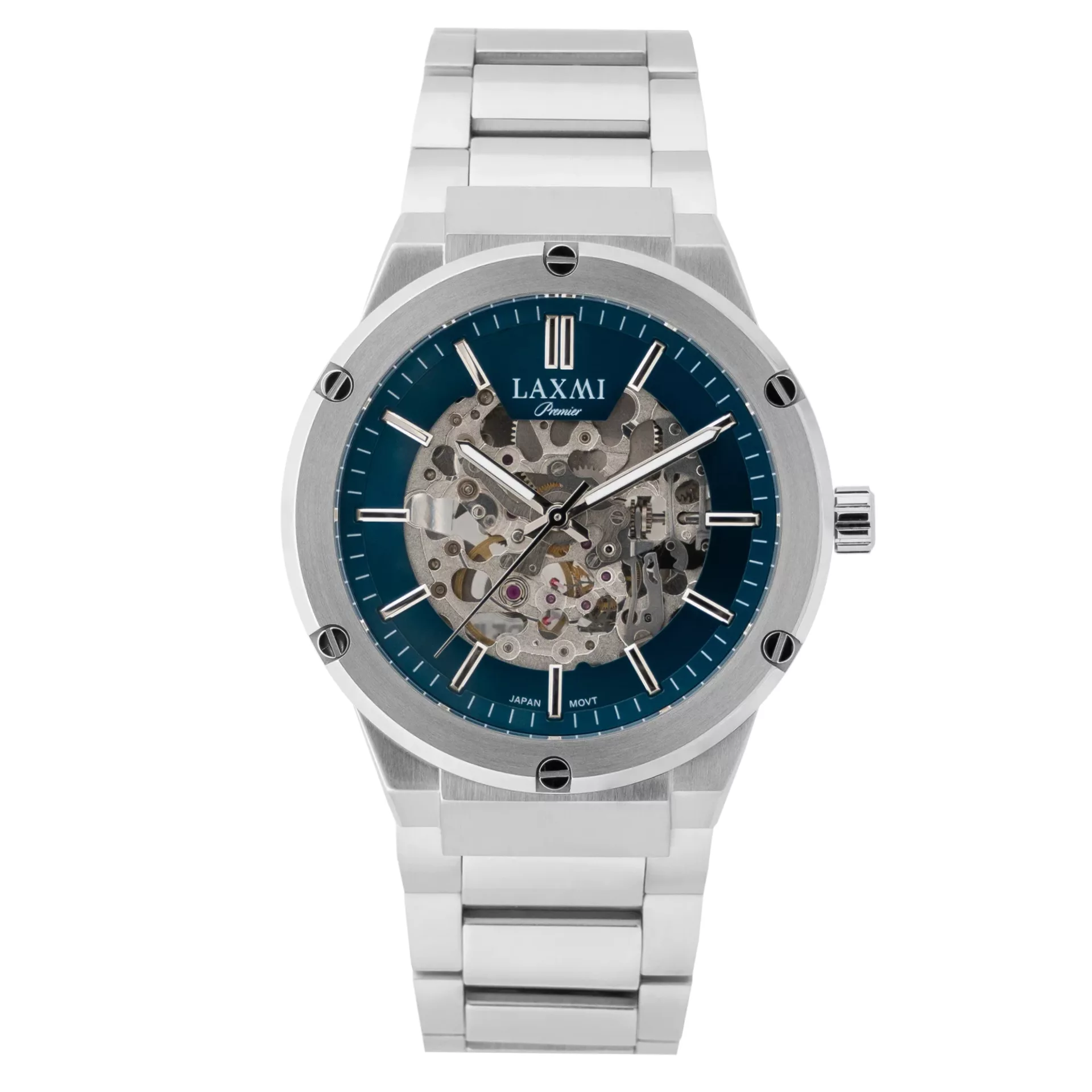 ساعت مچی عقربه‌ای مردانه اتوماتیک لاکسمی مدل LAXMI-8151G-5