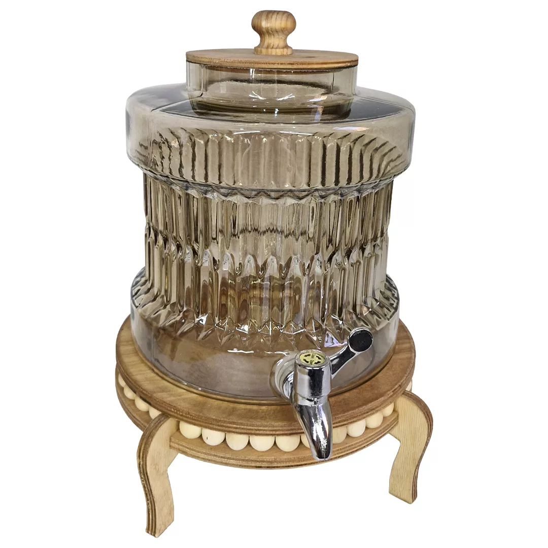 کلمن مدل مرواریدی شیار دار گنجایش 4 لیتر