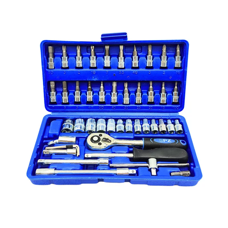 جعبه بکس بی پی زد مدل BPZ4600 مجموعه 46 عددی