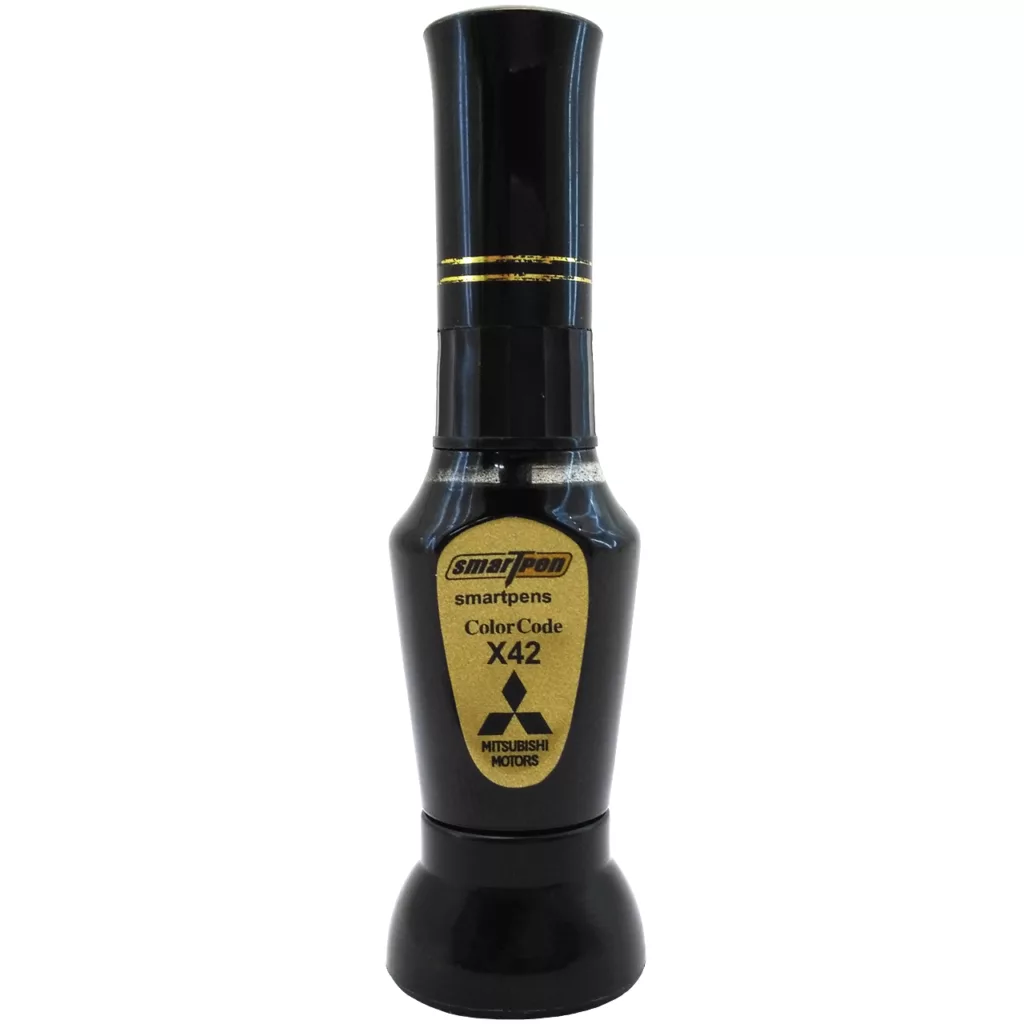 قلم خشگیر بدنه خودرو اسمارت پن رنگ زغالی میتسوبیشی کد X42 حجم 15 میلی لیتر