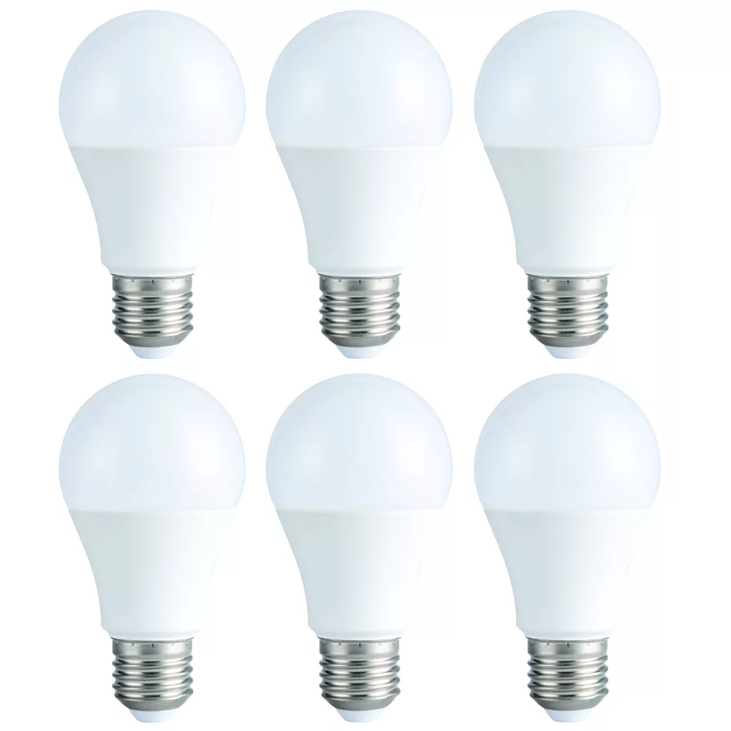 لامپ ال ای دی 12 وات پارس نوین کد P-L12W پایه E27 بسته 6 عددی