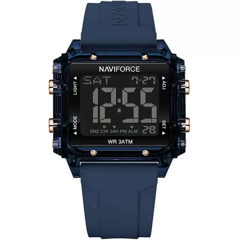 ساعت مچی دیجیتال نیوی فورس مدل NF7101 BE BE